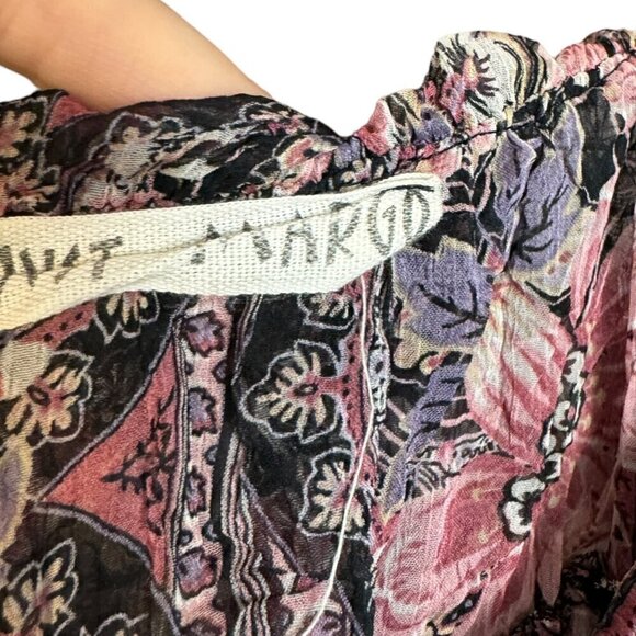 Just Margo Womens Floral Boho Ruffle Dress – Made in Italy, Size Small - Picture 14 of 14